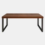 Solid Wood Rectangular Work Table