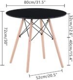 Nordic Round Dining Table - Image 4