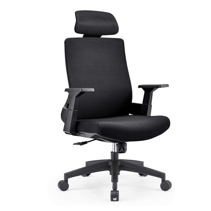 17 Marlin Office Chair - Black - Image 1