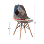 Farrago Patchwork Dining Chair - Image 3