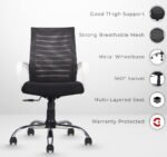 Aero White Mesh Office Chair - Image 3
