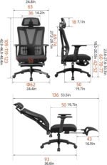 BlackFlex Ergonomic Office Chair - Image 2