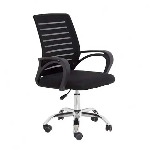 59 Vinyl Low Back Revolving Chair - Image 1