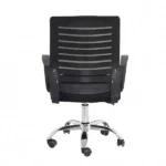 Vinyl Low Back Revolving Chair - Image 3