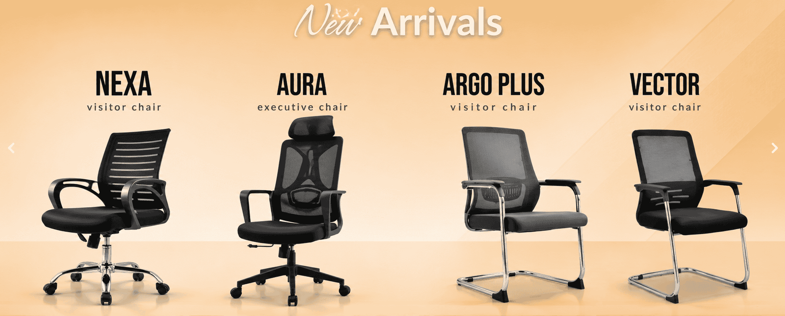 New Arrivals – Aura & Argo Plus Office Chairs