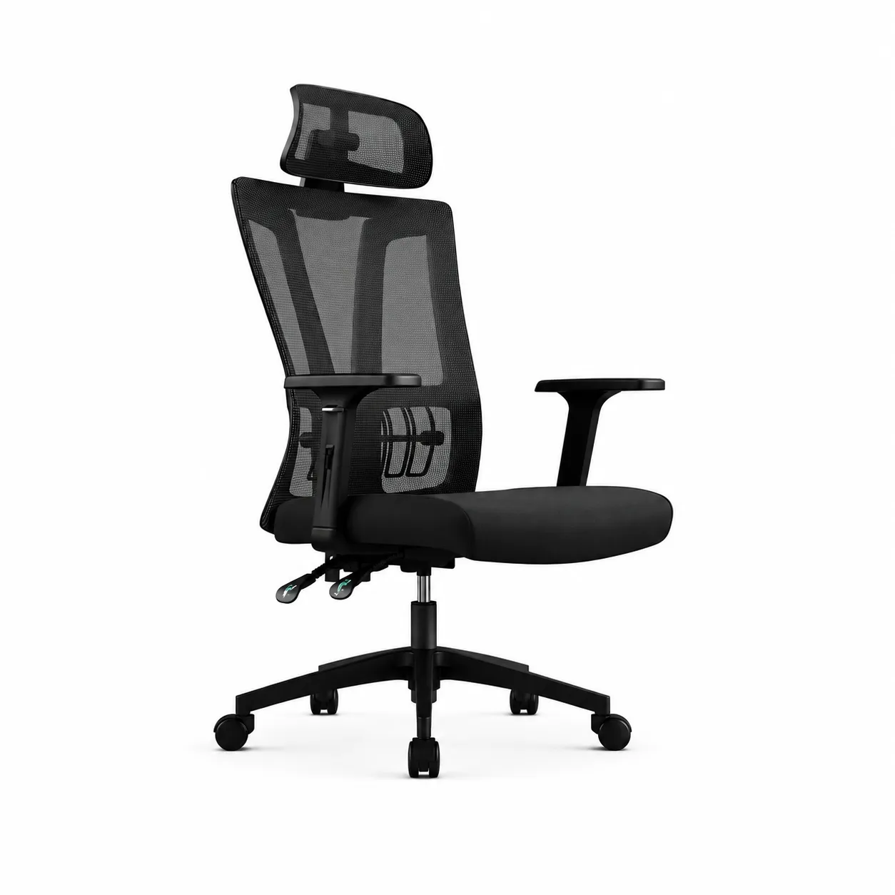 BlackFlex Ergonomic Office Chair – Wood & Wood BlackFlex Ergonomic Office Chair