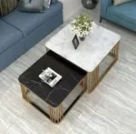 Luxury Nesting Coffee Table Set - Image 2