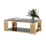 Steel Frame Coffee Table - Image 2