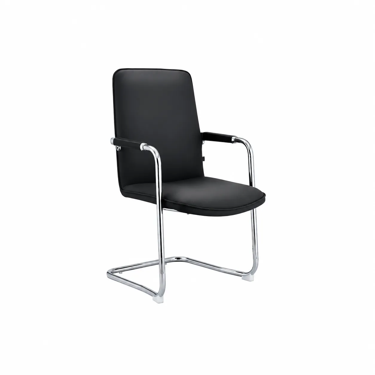 ChatGPT (6) Modern Black Cantilever Office Chair