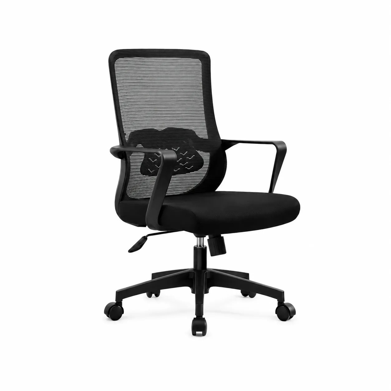 Black Mesh Ergonomic Office Chair – Wood & Wood Black Mesh Ergonomic Office Chair