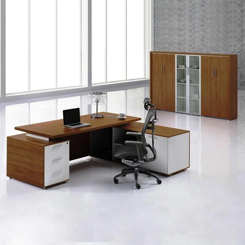 Averyon Executive Office Table with MDF Top Averyon Executive Table – Wood & Wood