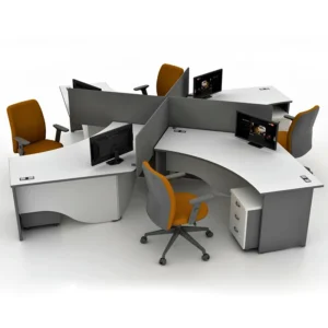 Forma Workstation modern office desk with laminated sheet and PVC edging