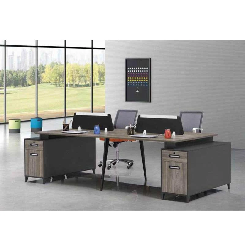 Aven Workstation is a modern and practical office workstation designed for professional and contemporary workspaces. Made from quality laminated sheet with PVC edging, it provides a clean, polished finish and a versatile setup for everyday office use. The workstation is made to order, allowing you to customise both colour and size according to your office layout, workspace requirements, and preferred interior style. Aven Workstation is a modern and practical office workstation designed for professional and contemporary workspaces. Made from quality laminated sheet with PVC edging, it provides a clean, polished finish and a versatile setup for everyday office use. The workstation is made to order, allowing you to customise both colour and size according to your office layout, workspace requirements, and preferred interior style.