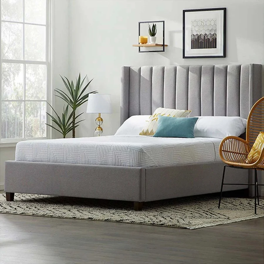 Avron Double Bed Set Avron Double Bed Set with two side tables