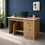 Fusion Office Table with drawers and keyboard tray by Wood & Wood Pakistan