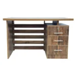 Horizon Office Table made from MDF tactile sheet with storage drawers by Wood & Wood Lahore