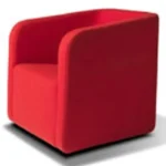 Red armchair